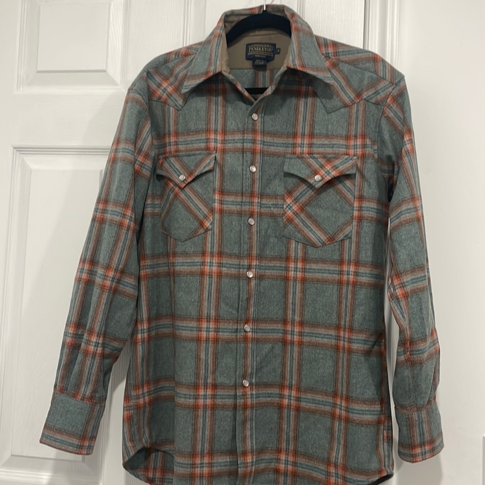 Pendleton western wool shirt